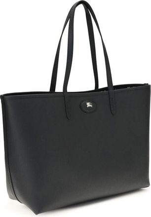 Burberry Check Tote Bag - Black