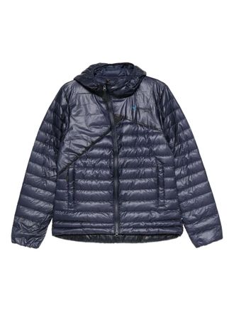 Kl&auml;ttermusen Lopt hooded jacket - Blue