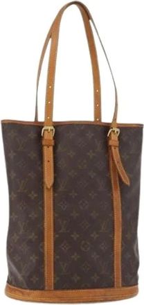 Louis Vuitton Pre-owned Bucket Bags, female, Brown, Size: ONE SIZE Pre-owned Vintage Monogram Bucket Bag