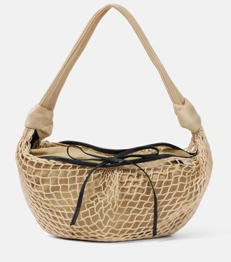 Christophe Lemaire x Filt Croissant leather-trimmed bag