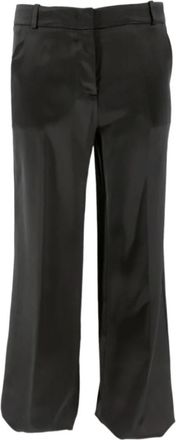 Kiltie Andrea Broeken - Dames - Wijde Broeken - Zwart - XL - Leer - Broeken