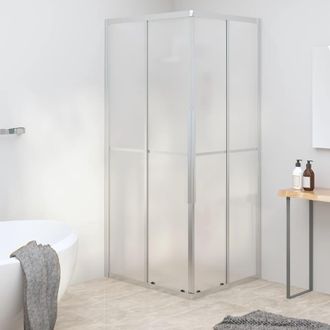 vidaXL Cabina De Ducha Esg Esmerilado 90x70x180 Cm Vidaxl