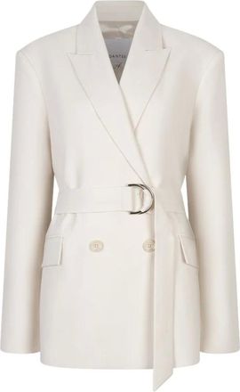 Dante6 Dames, Jassen, Beige, Maat: XS Leer