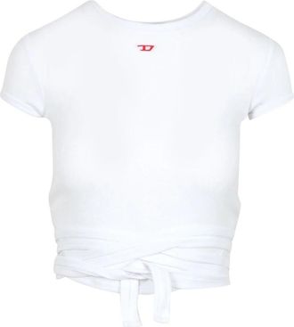 Diesel T-Shirts - Dames - T-shirts - Wit - XS - Tops
