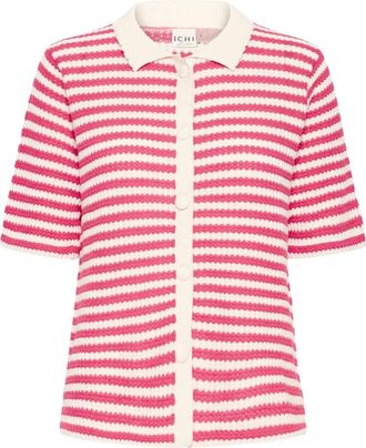 Ichi Azalea Shirt - Dames - Blouses - Veelkleurig - XL - Overhemden