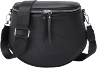 Generic Womens Large Crossbody Bag with Zipper Closure, Oval Sling Purse Bag, Adjustable Strap, Applies to Daily Errands, Casual Shopping and Urban Outings (b