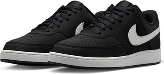 Nike Court Vision Low V2 Sneaker in Black/Summit White at Nordstrom Rack, Size 10.5