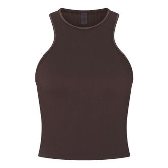 Nike (WMNS) Nike x SKIMS Ribbed Seamless Racer Front Tank Phoenix TPTNK11000W-PHR