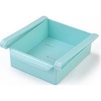 OEM Estante Deslizante Para Refrigerador De Cocina, Ahorra Espacio, Caja De Almacenamiento Para Refrigerador, Contenedor De Alimentos, 1 Pieza (azul) - Cr
