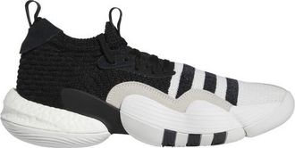 adidas Mens Trae Young adidas Trae Young 2.0 Basketball Shoes - Black/White Size 10.0