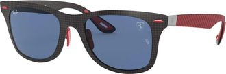 Ray-Ban unisex, Accessoires, Zwart, Maat: 52 MM