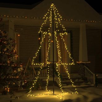 vidaXL &Aacute;rbol De Navidad 300 Luces Led Interior Y Exterior 120x220 Cm Vidaxl