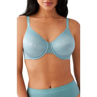 Wacoal Back Appeal Smoothing Underwire Bra in Stone Blue at Nordstrom Rack, Size 34G (4D Us)