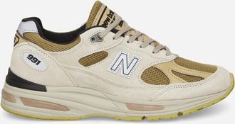 New Balance Made in UK 991v2 Sneakers Silver Birch / Amber Green / Silver Fern
