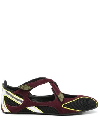 The Attico Nomad ballerina shoes - Purple