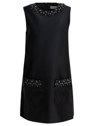 Self Portrait Embellished Sheath Dress
