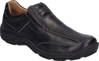 Josef Seibel Klassieke Moccasin - Heren - Schoenen - Zwart - Maat: 47 EU Leer