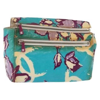 Chanel Pre-owned Clutches, female, Multicolor, Size: ONE SIZE Pre-owned Vintage Pouch