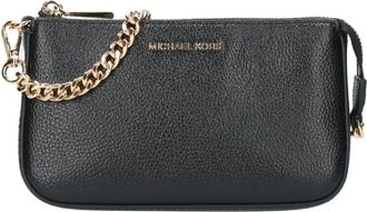 Michael Kors Jet Set Wristlet - Dames - Handtassen - Zwart - ONE Size - Leer - Tassen
