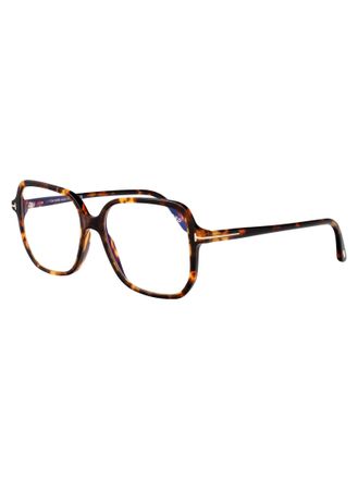 Tom Ford FT5578-B Tortoiseshell Acetate Eyeglasses - Havana