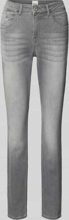 Brax Brax Skinny Fit Jeans mit Eingrifftaschen Modell SHAKIRA in Hellgrau, Größe 38K