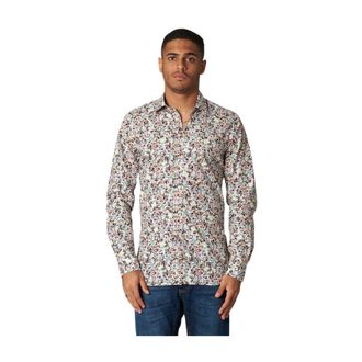 Xacus Camicia con fantasia - Heren - Casual Overhemden - Veelkleurig - 3XL - Overhemden