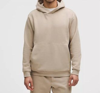 lululemon Mens Steady State Pullover Hoodie In Sheer Oak