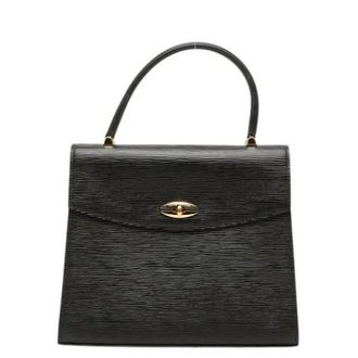 Louis Vuitton Tweedehands leren Louis Vuitton tassen - Dames - Pre-owned - Zwart - Maat: ONE Size Leer