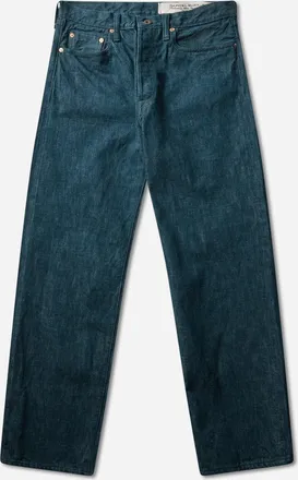 KAPITAL Men s No.4 Plant Dye Denim 5P Monkey TH Pants Plant Dye
