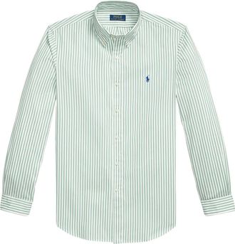 Polo Ralph Lauren Camicia a righe a maniche lunghe - Bianco