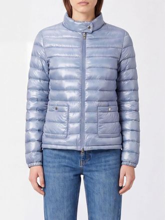 Herno Piumino corto in nylon ultraleggero con collo biker e zip