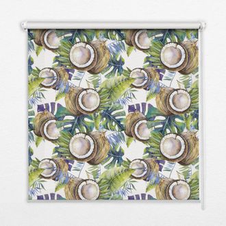 Tulup Tenda A Rullo Interna Per Finestra - Tenda Filtrante Luce - Tenda Privacy - Tenda Decorativa Rettangolare - Rullo Per Interni - (120 Cm X 140 Cm) - No