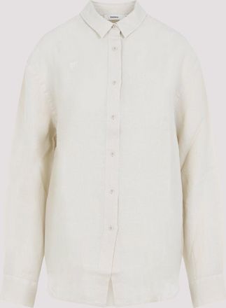 PANGAIA dames zomerlinnen overshirt