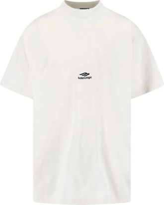 Balenciaga T-shirt con logo - Bianco