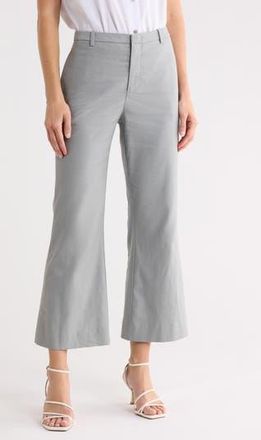 Vince Cropped Flare Leg Pants in Sea Stone at Nordstrom Rack, Size 12