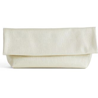 Topshop George Clutch in Gold at Nordstrom
