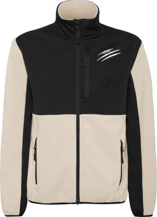 Plein Sport Sweatjacket - Heren - Outdoorjassen - Beige - L - Nylon - Fitness