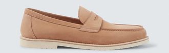 Brunello Cucinelli Suede penny loafers