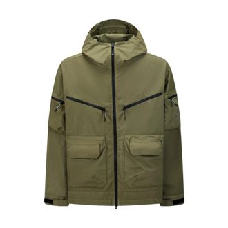 Murphy & Nye New Sheet Jacket - Heren - Regenjassen - Groen - L - Fitness
