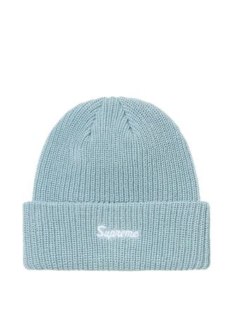 SUPREME Loose Gauge beanie hat - Blue