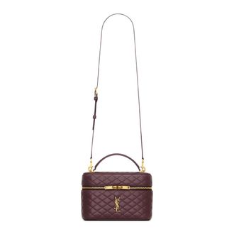 Saint Laurent Gaby Large Vanity Bag - female - Saint Laurent - Cross Body Bags - Red - ONE SIZE - Bags