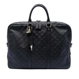 Gucci Pre-owned Handbags, female, Black, Size: ONE SIZE Pre-owned Briefcase
