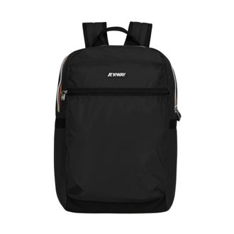 K-Way Laon Rugzak - Heren - Tassen - Zwart - Maat: ONE Size Nylon