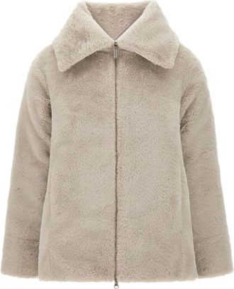 Colmar Giacca reversibile Exuberance in pelliccia sintetica - Toni neutri