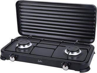 Jata Hornillo De Cocina 2 Quemadores Tipo Port&aacute;til Jata Jecg2702 Ne