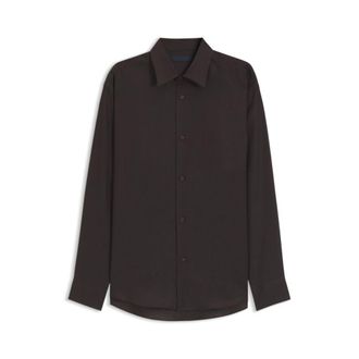 BOSS BY BECKHAM relaxed-fit linen shirt