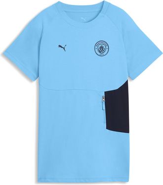 Puma Manchester City Womens PUMATECH Pocket Tee - Navy - Large