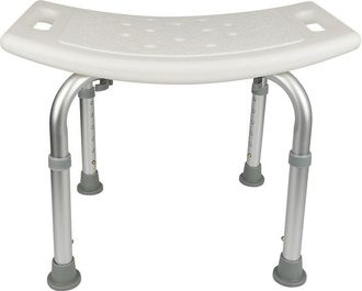 OEM Tabouret De Baignoire - Hauteur R&eacute;glable 43-60,5 Cm - Charge Max 130 Kg - Pour Salle De Bain - 1 Pi&egrave;ce