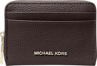 Michael Kors Jet Set Kleine Portemonnee - Dames - Portefeuilles - Bruin - ONE Size - Leer - Accessoires