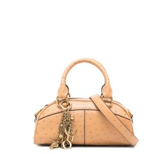 Chlo&eacute; Bowling Leather Handbag